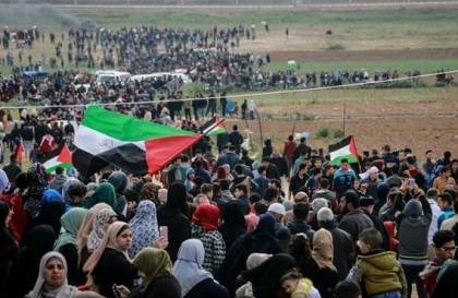 " محدث".. 28 اصابة برصاص الاحتلال الاسرائيلي شرق قطاع غزة في الجمعة الـ 36 لمسيرات العودة