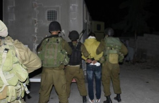 الاحتلال يعتقل 14 مواطنا على الاقل من الضفة والقدس المحتلة