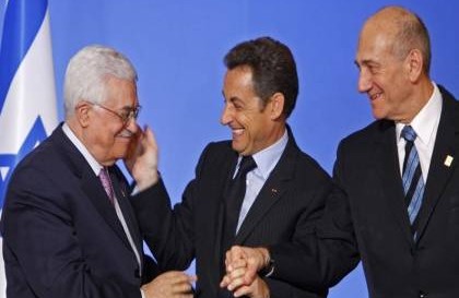 ساركوزي يكشف : لماذا تراجع أولمرت عن التقدم في عملية السلام مع الفلسطينيين؟
