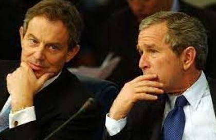 وثيقة شديدة السرية تكشف خطط بوش وبلير لغزو العراق ومصير صدام حسين