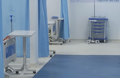 افتتاح المستشفى الميداني الاماراتي لعلاج مصابي كورونا في غزة (صور )