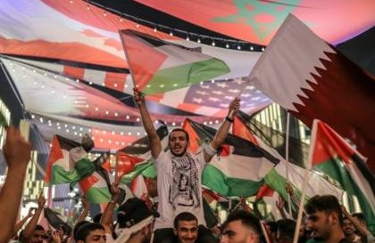استياء إسرائيلي من الدعم والتأييد للقضية الفلسطينية بمونديال قطر