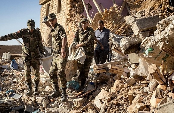 المغرب: حداد وطني لثلاثة أيام إثر الزلزال المدمر.. 2012 قتيلا